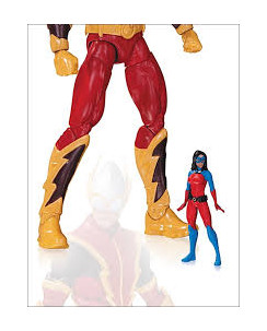 Dc Collectibles : Super Villains action figure Johnny Quick with Atomica Gd10