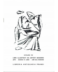 CATALOGO 159 libri illustrati artisti moderni Libreria Prandi 1973 A59 