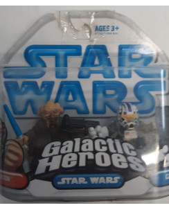 Star Wars Galactic Heroes : Plo Koon + Captain Jag mini figure 6 cm Gd12