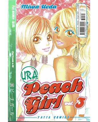 Peach Girl URA  3 di Miwa Ueda  ed. Play Press
