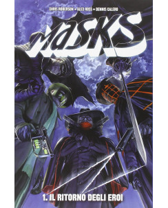 Masks  1 il ritorno degli eroi di Alex Ross ed. Panini SU32