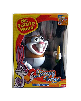 the Looney Tunes Mr Potato Head : BUGS BUNNY show HASBRO 15cm BOX Gd24