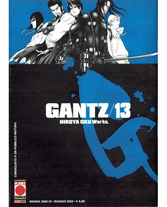 Gantz n. 13 di Hiroya Oku Prima Edizione ed.Panini