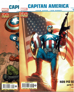 Ultimate Comics 3/4 Capitan America non piu solo 1/2  completa ed.Panini