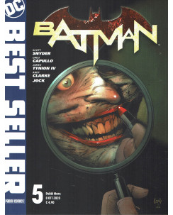 DC Best Seller Batman   5 di Snyder e Capullo ed.Panini BO01