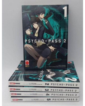 Psycho-Pass Season 2  1/5 serie COMPLETA di Saru Hashino ed.Panini 