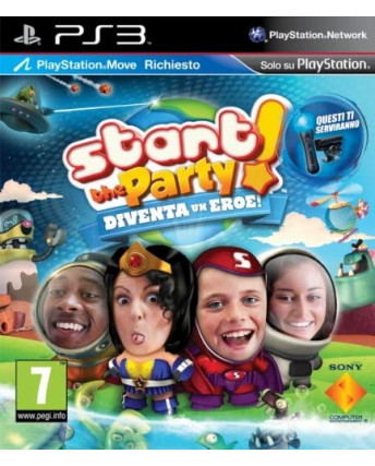 Videogioco per PS3: Start the PArty diventa eroe Playstation MOVE 7+