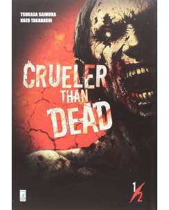 Crueler than Dead 1/2 serie COMPLETA di Saimura ed. Panini  
