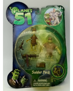 Planet 51: Soldier Pack JAZWARES 51011 Gd35