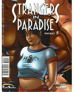 Strangers in Paradise Pocket  5 di Terry Moore ed. Free Books BO12 