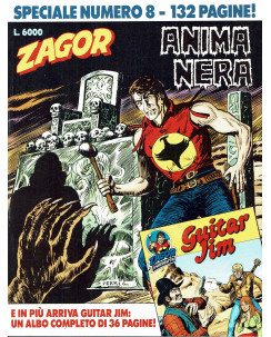 Zagor Speciale n. 8 anima nera di Boselli con ALLEGATO ed. Bonelli  