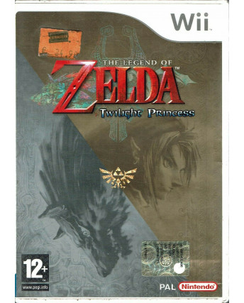 Videogioco WII the Legend of Zelda Twilight P- Pal Nintendo completo libretto 