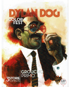 Dylan Dog Color Fest n.30 Groucho primo di Ziche ed. Bonelli