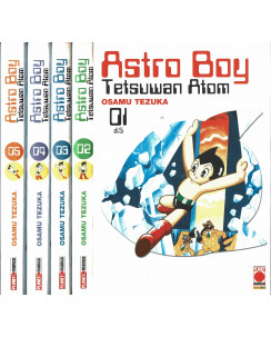 AstroBoy 1/5 serie COMPLETA di Osamu Tezuka ed. Panini NO COFANETTO