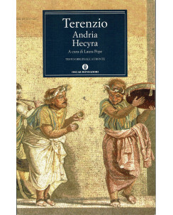 Terenzio Andria Hecyra testo originale a fronte ed. Oscar Mondadori A75