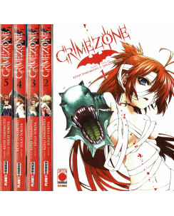 Crimezone 1/5 serie COMPLETA di Yamamoto Tokiya  ed.Panini  