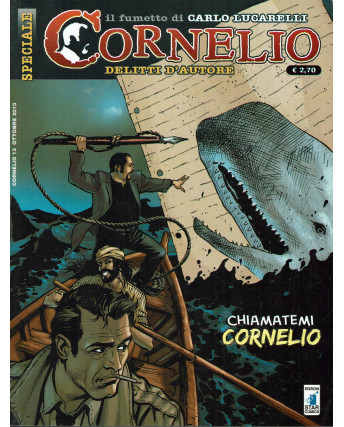 Speciale Cornelio  1 delitti d'autore di Carlo Lucarelli ed. Star Comics