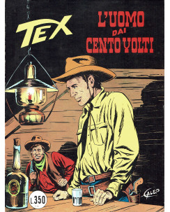 Tex 186 l'uomo dai cento volti lire 350 di Bonelli Galep ed Bonelli