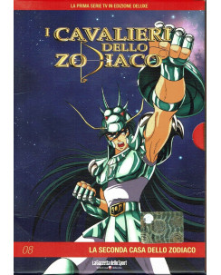 I Cavalieri dello Zodiaco  8 la seconda casa dello zodiaco DVD Gazzetta Yamato