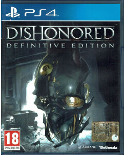 Videogioco Playstation 4 DISHONORED DEFINITIVE EDITION SONY PS4 PAL Arkane