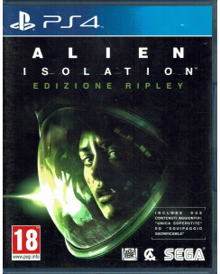 Videogioco Playstation 4 Alien Isolation Edizione Ripley  Sony Ps4 ita 18+ Sega