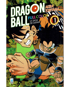 Dragon Ball Full Color la saga dei Sayan  1 di Toriyama  ed. Star Comics NUOVO  