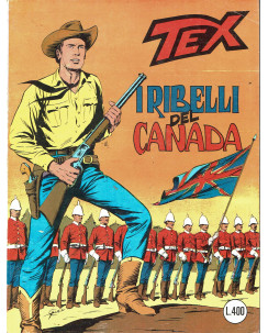 Tex 204 i ribelli del Canada lire 400 di Bonelli Galep ed Bonelli