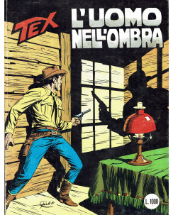 Tex 287 l'uomo nell'ombra Lire 1000 di Bonelli Galep ed Bonelli