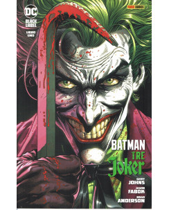 Dc Balck Laber libro uno Batman tre Joker di Johns ed. Panini NUOVO SU20