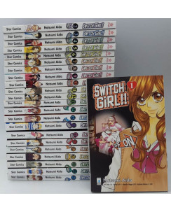 Switch Girl 1/25 serie COMPLETA di Natsumi Aida ed. Star Comics  