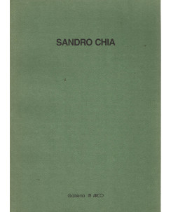 Sandro Chia galleria in Arco catalogo 1989 A90