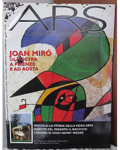 ARS n. 3 3/2000 Joan Mirò rivista arte Ed. DeAgostini/Rizzoli  