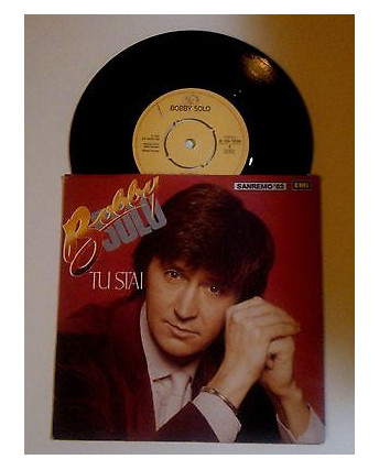 Bobby Solo "Tu stai" (Sanremo '82) -EMI- 45 giri