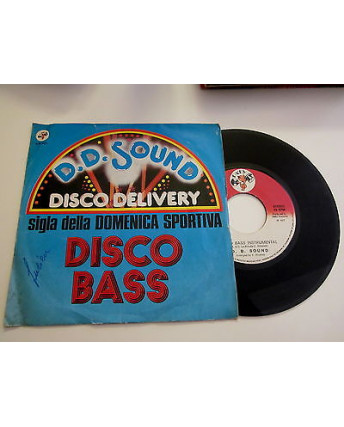 D.D.  SOUND "Disco delivery" - Baby Records- 45 giri