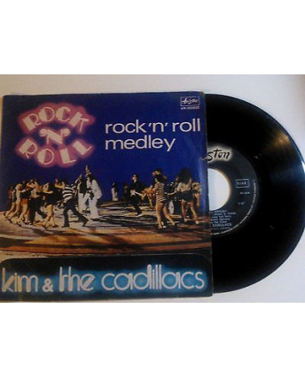Kim & The Cadillacs "Rock'n'roll medley" -Ariston- 45 giri