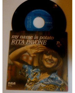 Rita Pavone "My name is potato" - RCA- 45 giri