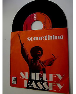 Shirley Bassey "Something" - United Artist- 45 giri