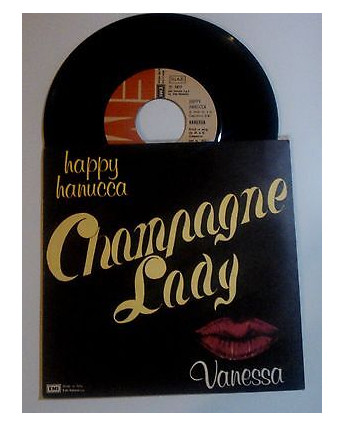 Vanessa "Champagne Lady" -EMI- 45 giri