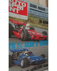 Auto Sprint n.  7 del 1970: Grandi manovre F1 Marche Posche FF03