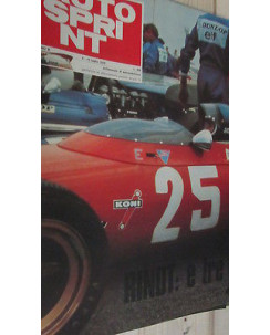 Auto Sprint n. 27 del 1970: Rindt e tre! Gp Francia Ferrari FF03