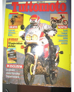 TUTTOMOTO N. 3 Marzo 1989 Yamaha Superténéré   FF02