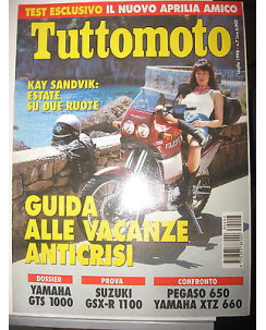 TUTTOMOTO N. 7 Luglio 1993 Yamaha GTS1000 Suzuki GSX-R1100 Pegaso 650  