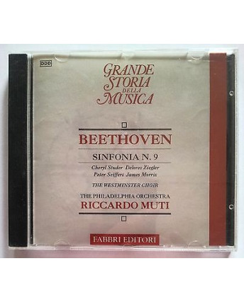 Beethoven: Sinfonia n. 9 in re minore op. 125  * Muti - CD 316