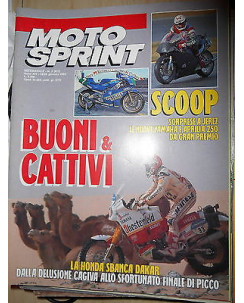 MOTO SPRINT N. 3 - gennaio 1989 Anno XIV Yamaha Aprilia 250 Honda 