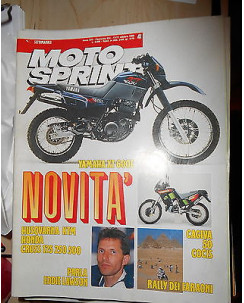 MOTO SPRINT N. 41 -ottobre 1989 Yamaha XT600E Husqvarna KTM 