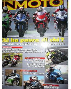 In Moto N. 5  Mag. 2002 :Honda Hornet 900, Triumph Speed Triple,Yamaha R1   FF07