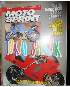 MOTO SPRINT N. 45 - novembre 1989 Honda Kawasaki Suzuki Yamaha 