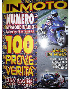 In Moto N. 8-9  Ago/Set. '98 :Honda CBR 900 RR, Kawasaki ZX-9R,Yamaha YZFR1 FF07