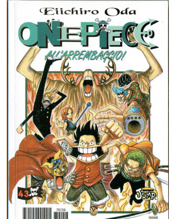 One Piece n.43 di Eiichiiro Oda NUOVO ed. Star Comics