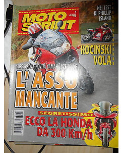 MOTO SPRINT N. 7 - febbraio Anno XXI Kocinski Yamaha YZF1000R Honda 